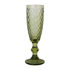 Келих для шампанського Versailles Опал VS-C150OG 150 мл зелений - фото