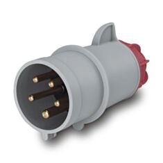 Вилка переносна Scame ВП 214.1637 16А 3Р+N+Е - фото