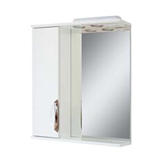 Дзеркало з шафкою Respect-M Grace Grmc-65L з підсвіткою ліве - фото