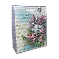 Пакет подарочный Гулливер Сиреневая Мелодия 290518 23 см - фото