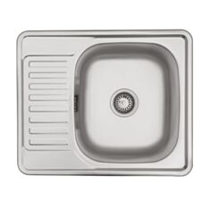 Кухонная мойка Kroner KRP-Satin 5848 0,8 мм 180 мм сатин - фото