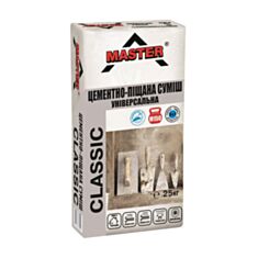 Цементно-песчаная смесь Master Классик 25 кг - фото