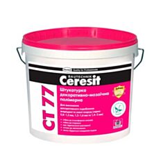 Штукатурка универсальная Ceresit CT 77 22 Декор "Мозаика" полимерная 14 кг - фото