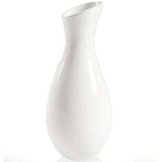 Ваза ETERNA CCN101-13W біла 5,5*5,5*13 см - фото