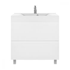 Тумба с умывальником Norway Terra M108060 белая - фото