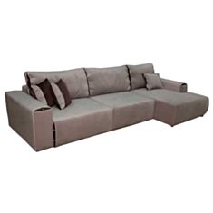 Диван угловой Тиффани темно-бежевый - фото