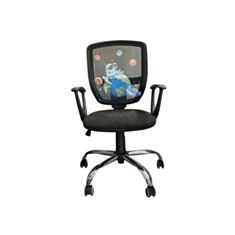 Крісло офісне Nowy Styl Betta GTP Ghrome synchro light Р OD-12/AB-04 чорне - фото