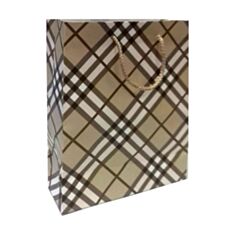 Пакет подарочный Гулливер Клеточка 280631 32,5*26,5*14 см - фото