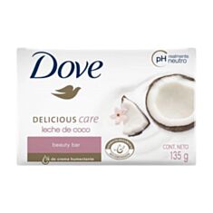 Крем-мило Dove Кокосове молочко та пелюстки жасмину 135 г - фото