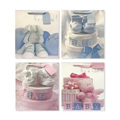 Пакет подарочный Гулливер It's a baby 280618 42 см - фото