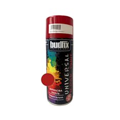 Емаль аерозольна акрилова Budfix RAL3000 вогняно-червона 400 мл - фото