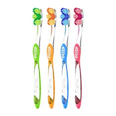 Зубна щітка Colgate Twister м'яка 4 шт - фото