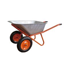 Тачка будівельна Budfix WB6404W двоколісна 90/170 л - фото