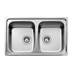 Кухонная мойка Teka Basico 79 2B 11124025 79*50 см матовая - фото