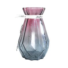 Ваза Viva Pollen 6841696 фіолетово-червона 15 см - фото