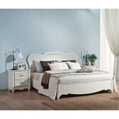 Ліжко Merx Riviera РВ2016 160*200 біла 26004191 - фото