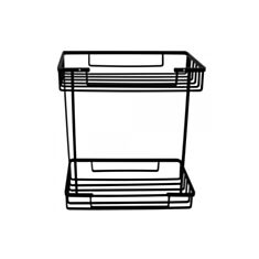 Полка-сетка для ванны двойная прямоугольная Trento SS304 60436 - фото