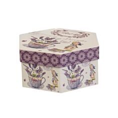 Коробка подарочная Elisey 5003-039 Ароматы Прованса 24*21*10 см белая - фото