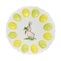 Подставка для яиц BonaDi 733-324 "Зайчик с морковкой" 31,5 см - фото