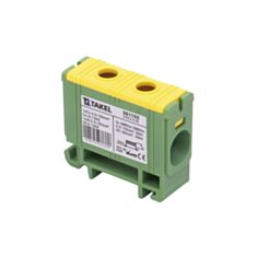 Клемник Takel 501155 UTB 2,5-35 зелено-жовта - фото