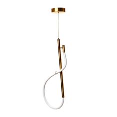 Люстра подвесная Berger 7007-PL-22 LED 22W 4000K Gold  - фото