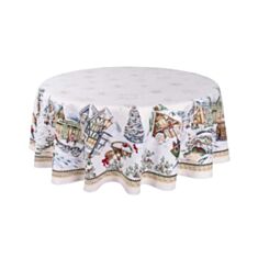 Скатертина гобеленова Limaso Benask Blanco-160D - фото