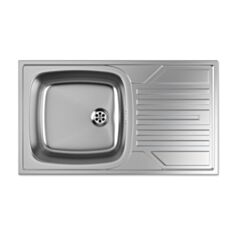 Кухонна мийка Kuchinox Dorado SKY011T 76*43,5 см сатин - фото