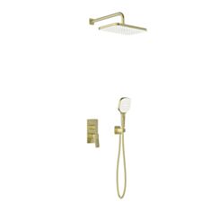 Душова система KFA Armatura Malaga Pvd Brushed Light Gold 4529-501-31 - фото