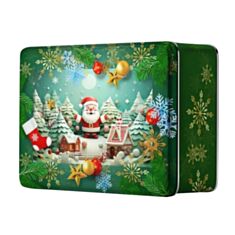 Коробка подарункова Дім Упаковки Зимова казка 14363 28*22*5 см - фото