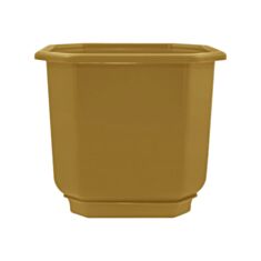 Горщик Алеана Дама 12*12 см бронзовий - фото