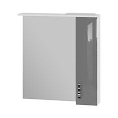 Зеркало Ювента Trento TrnMC-75 правое серое - фото