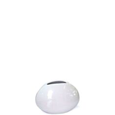 Ваза ETERNA SC303-11W белая 16*6*9,5 см - фото