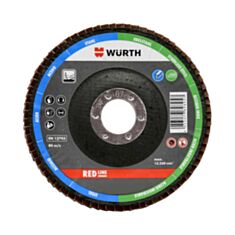 Круг пелюстковий торцевий Wurth Domed 0579580328 G80 125*22,2 мм - фото