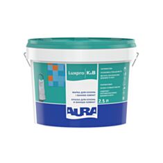 Інтер'єрна фарба акрилатна Aura LuxPro K&B біла 2,5 л - фото