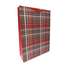 Пакет подарочный Гулливер Клеточка 281364 32*45*11 см - фото