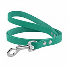 Поводок для собак BronzeDog Classic 471013/Т S 122*1 см бирюзовый - фото