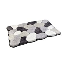 Килимок у ванну AWD 2160779 50*80 см сірий камінь - фото