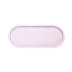 Подставка Cute Овал большая длинная розовая - фото