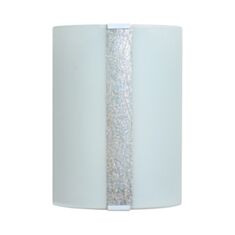 Світильник настінний Vesta 22142 НББ 1*60W E27 250*190 срібний - фото