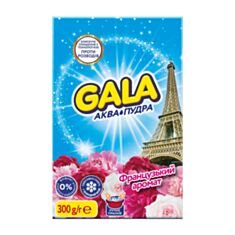 Стиральный порошок GALA Аква-Пудра Французский аромат для цветных вещей 300 г - фото