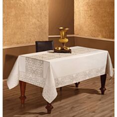 Скатертина Beysu Tabe KetenPano Льон 150*220 - фото