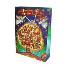 Пакет подарочный Гулливер Дерево Желаний 290662 44 см - фото