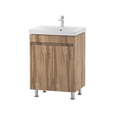 Тумба Respect-M Nerro ТН-1 60 з умивальником Sava 60 см дуб тахо - фото