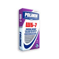Шпаклівка фінішна Полімін ШБ-7 25 кг - фото