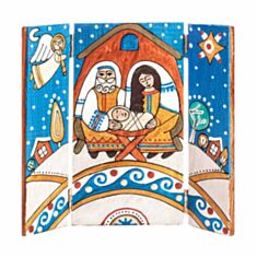 Шопка деревянная Триптих Koza Dereza 2035038003 - фото