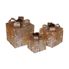 Набір декоративних подарунків Bona Di NY12-379 3 шт - фото