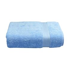 Рушник махровий Home Line 125400 з бордюром 70*140 блакитний - фото