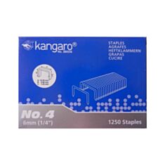 Скобы Kangaro 4-6 для степлера № 4 6 мм - фото