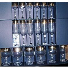 Набор бокалов Bohemia Julia 40428-43249 60мл/180мл/400мл/18пр - фото