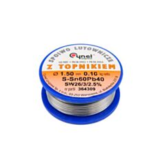 Припой Vorel 76814 Sn60-Pb40 1,5 мм 100 г - фото